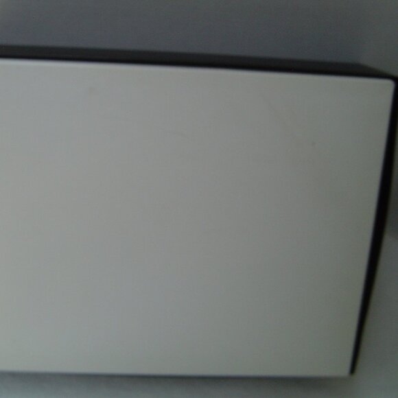 VINTAGE CHANEL BLACK LARGE GIFT BOX  GOOD USED CONDITION - Picture 3 of 10